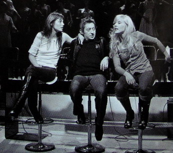 Birkin, Gainsbourg et Vartan